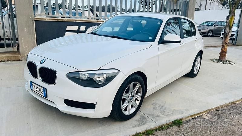 Usata BMW 116 116 CV (85 kW) 2012 Bianco Utilitaria