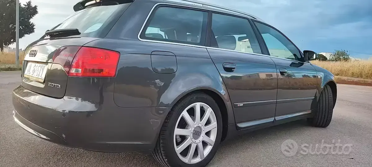 Usata Audi A4 140 CV (102 kW) 2008 Nero Station wagon