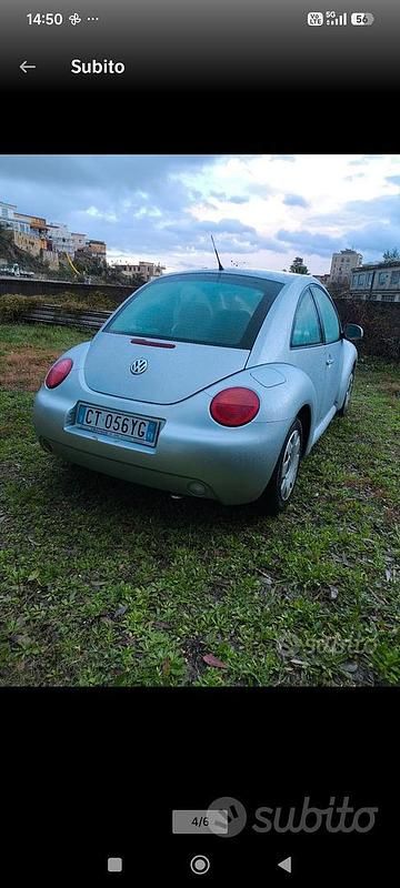 Usata VW New Beetle 102 CV (75 kW) 2005 Grigio Utilitaria