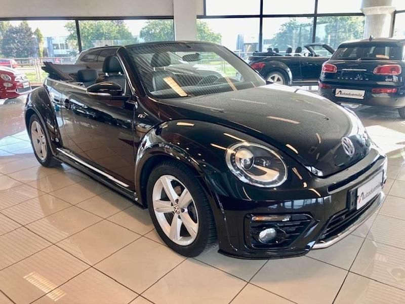 Usata VW Beetle Cabriolet R-line 150 CV (110 kW) 2017 Nero(met.) Cabrio