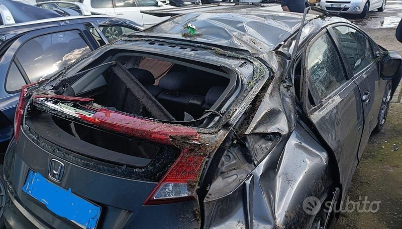 Usata Honda Civic 2014 Grigio Berlina