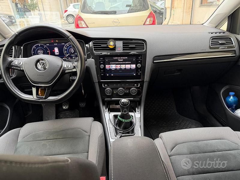 Usata VW Golf VII 2018 Verde Station wagon