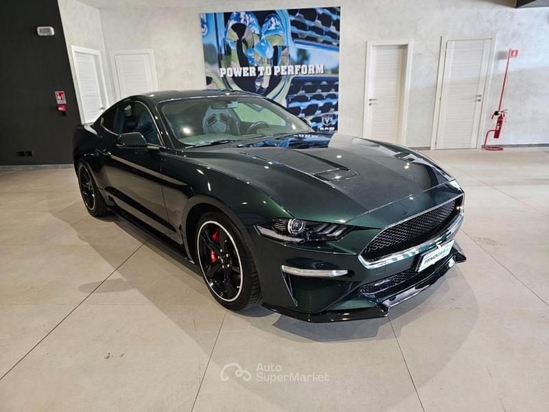 Usata Ford Mustang GT Bullitt 480 CV (353 kW) 2019 Verde metallizzato Coupé