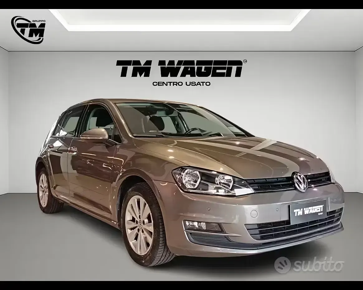 Usata VW Golf VII Comfortline 110 CV (80 kW) 2017 Grigio Berlina