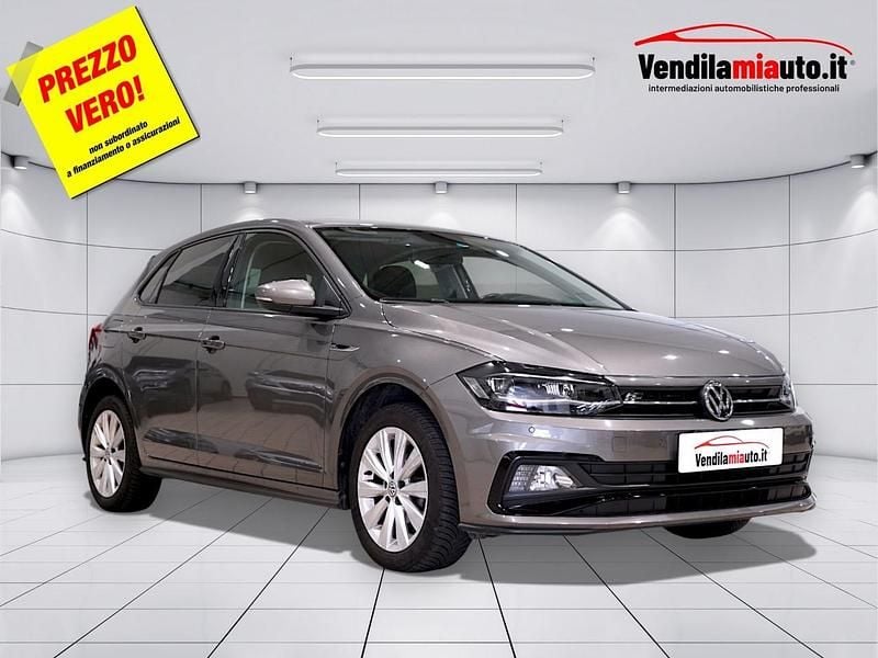 Grigio Usata 2019 VW Polo Highline Utilitaria | 12.300 € (Buon prezzo) - Immagine 1/4