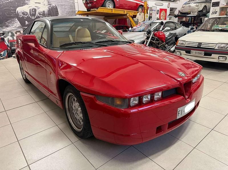 Usata Alfa Romeo SZ/RZ 209 CV (153 kW) 1990 Rosso Coupé