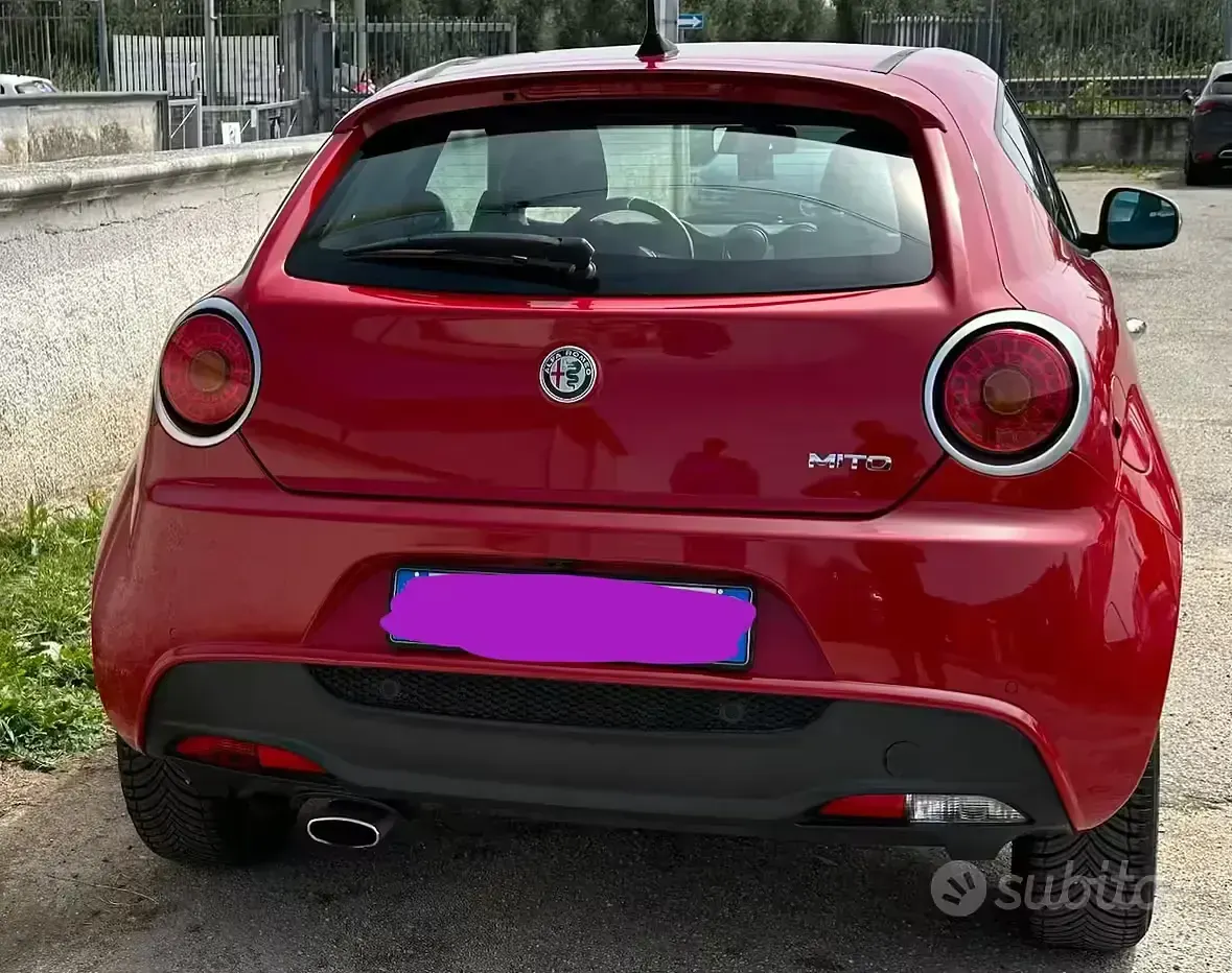 Usata Alfa Romeo MiTo 95 CV (69 kW) 2018 Rosso Utilitaria