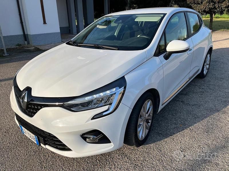 Usata Renault Clio V Intens 86 CV (63 kW) 2020 Bianco Berlina