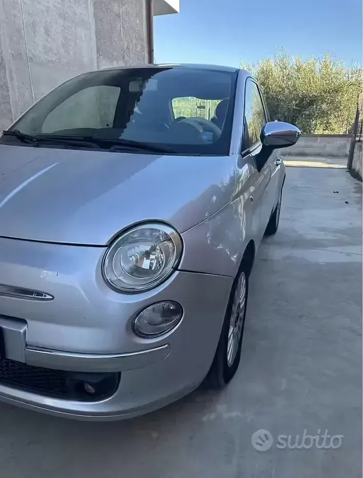 Usata Fiat 500 69 CV (50 kW) 2008 Grigio Berlina