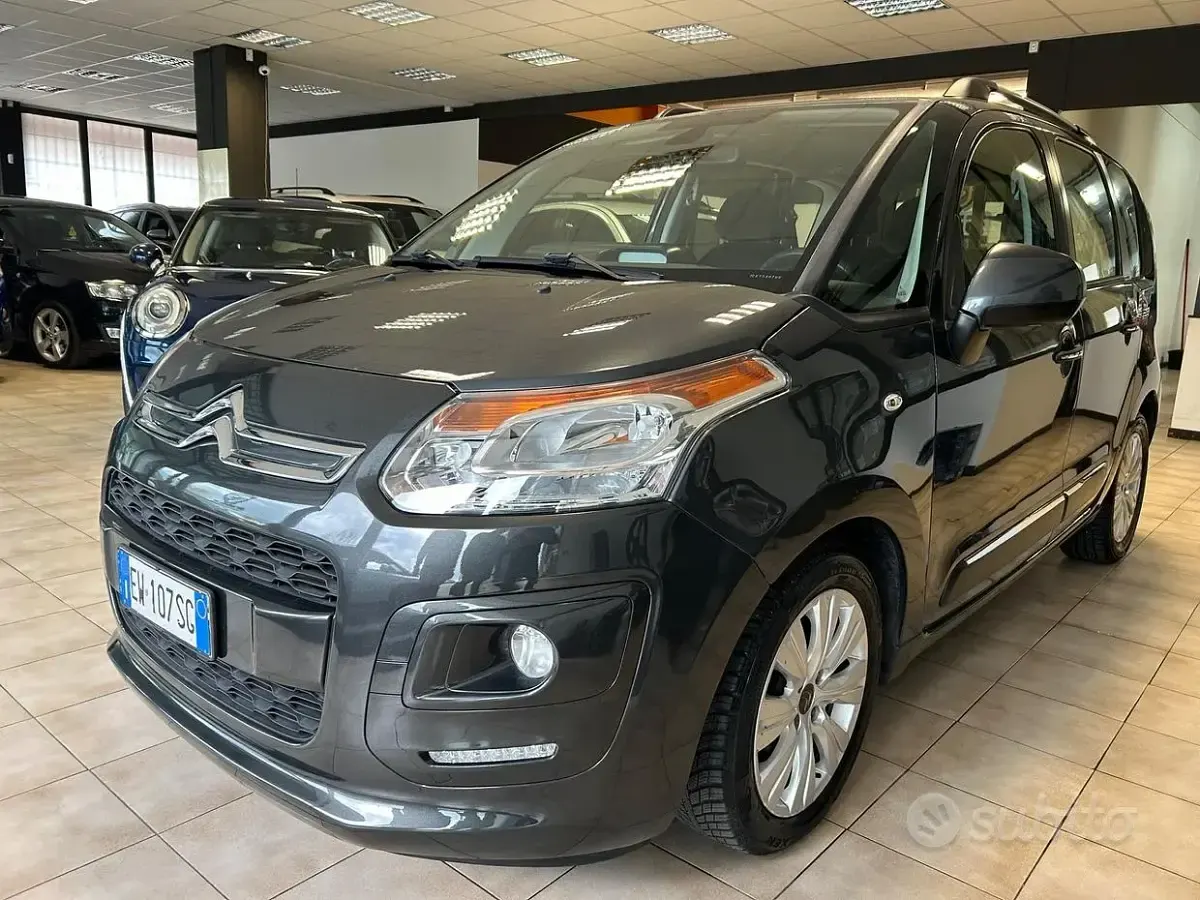 Usata Citroën C3 Picasso Exclusive 92 CV (67 kW) 2014 Grigio Monovolume