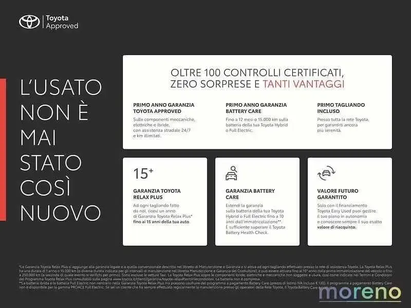Nuova Toyota Aygo X 115 CV (84 kW) 2025 Verde SUV