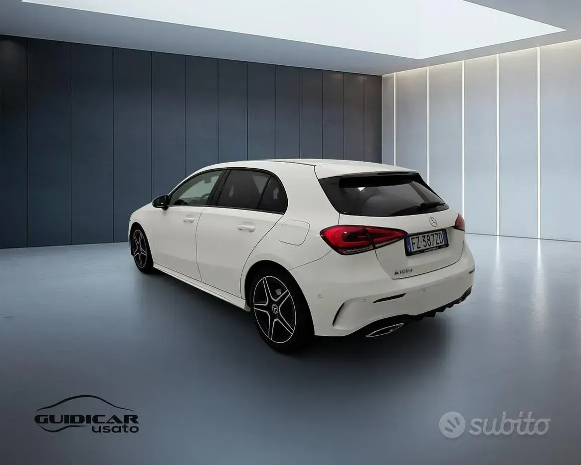 Usata Mercedes A180 Premium 116 CV (85 kW) 2020 Bianco Berlina