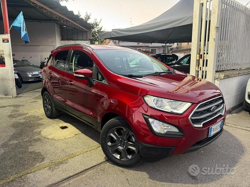 Usata Ford Ecosport 99 CV (72 kW) 2018 Rosso SUV