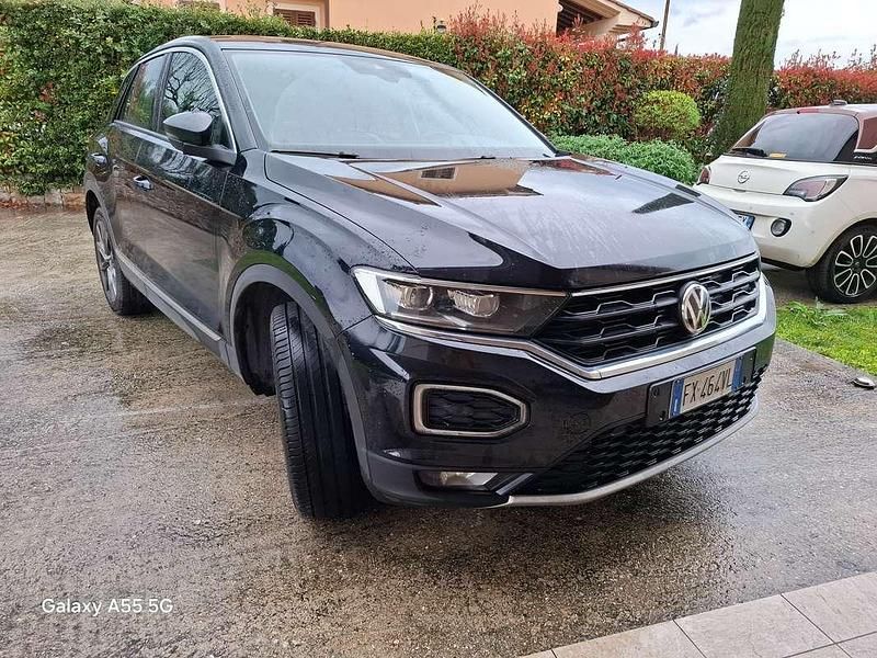Usata VW T-Roc Advance 116 CV (85 kW) 2019 Nero SUV