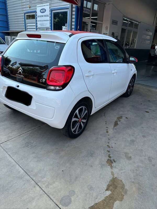 Usata Citroën C1 PureTech 82 CV (60 kW) 2017 Bianco Utilitaria