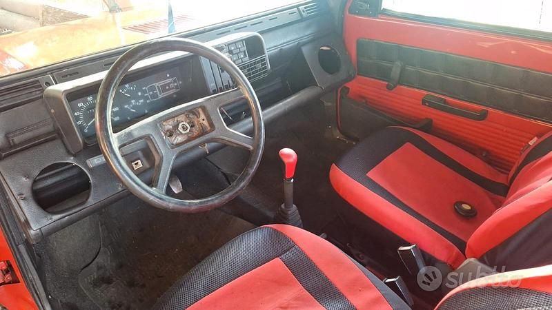Usata Fiat Panda 4x4 1988 Rosso Utilitaria