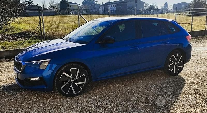 Blu Usata 2019 Skoda Scala Sport Utilitaria | 14.000 € (Buon prezzo) - Immagine 1/4