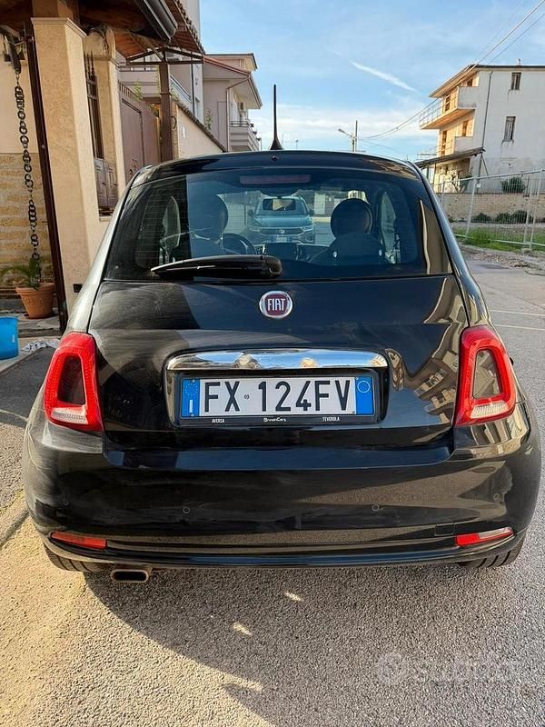 Usata Fiat 500 69 CV (50 kW) 2019 Nero Utilitaria