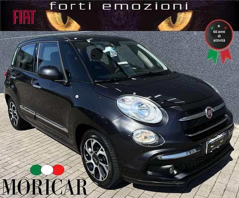 Usata Fiat 500L Lounge 95 CV (69 kW) 2018 Grigio scuro Monovolume