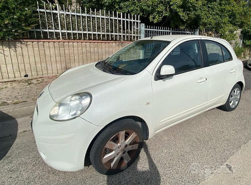 Usata Nissan Micra 2012 Bianco Utilitaria