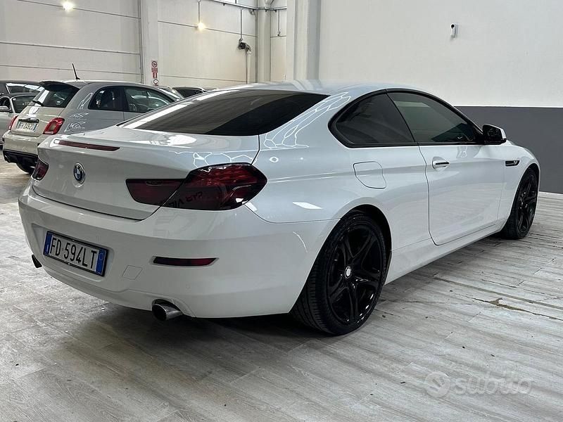 Usata BMW 640 312 CV (229 kW) 2014 Bianco Coupé