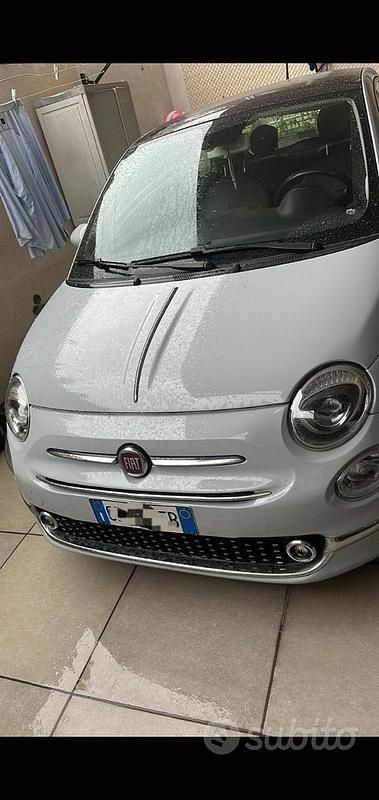 Usata Fiat 500 Collezione 69 CV (50 kW) 2019 Grigio Utilitaria