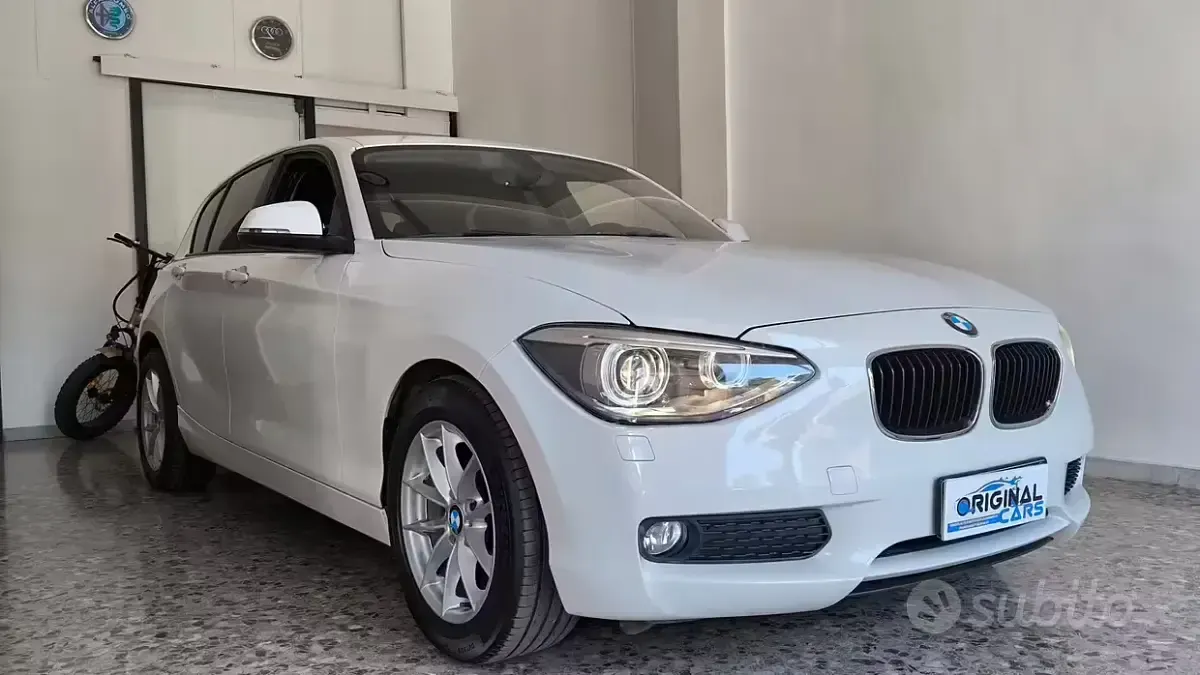 Usata BMW 116 116 CV (85 kW) 2013 Bianco Utilitaria