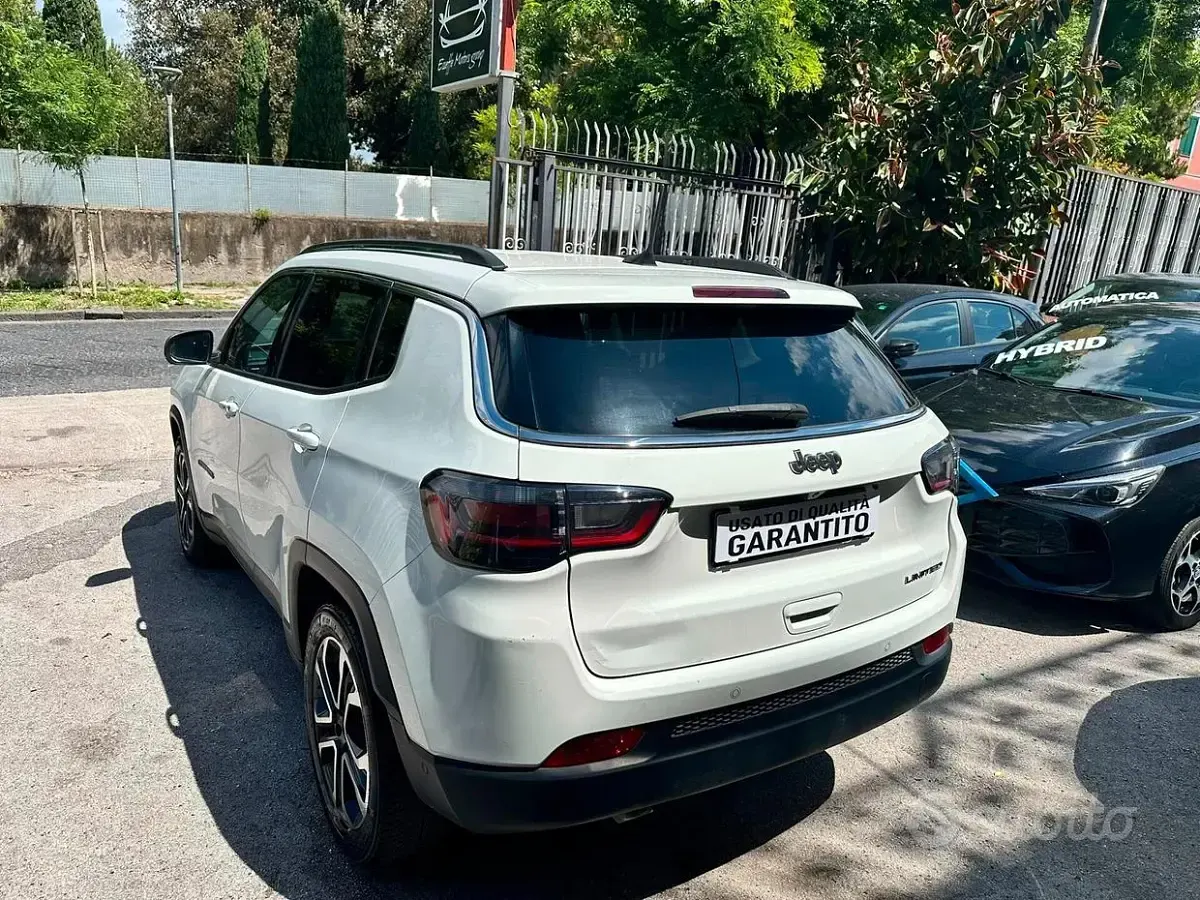Usata Jeep Compass Limited 131 CV (96 kW) 2021 Bianco SUV