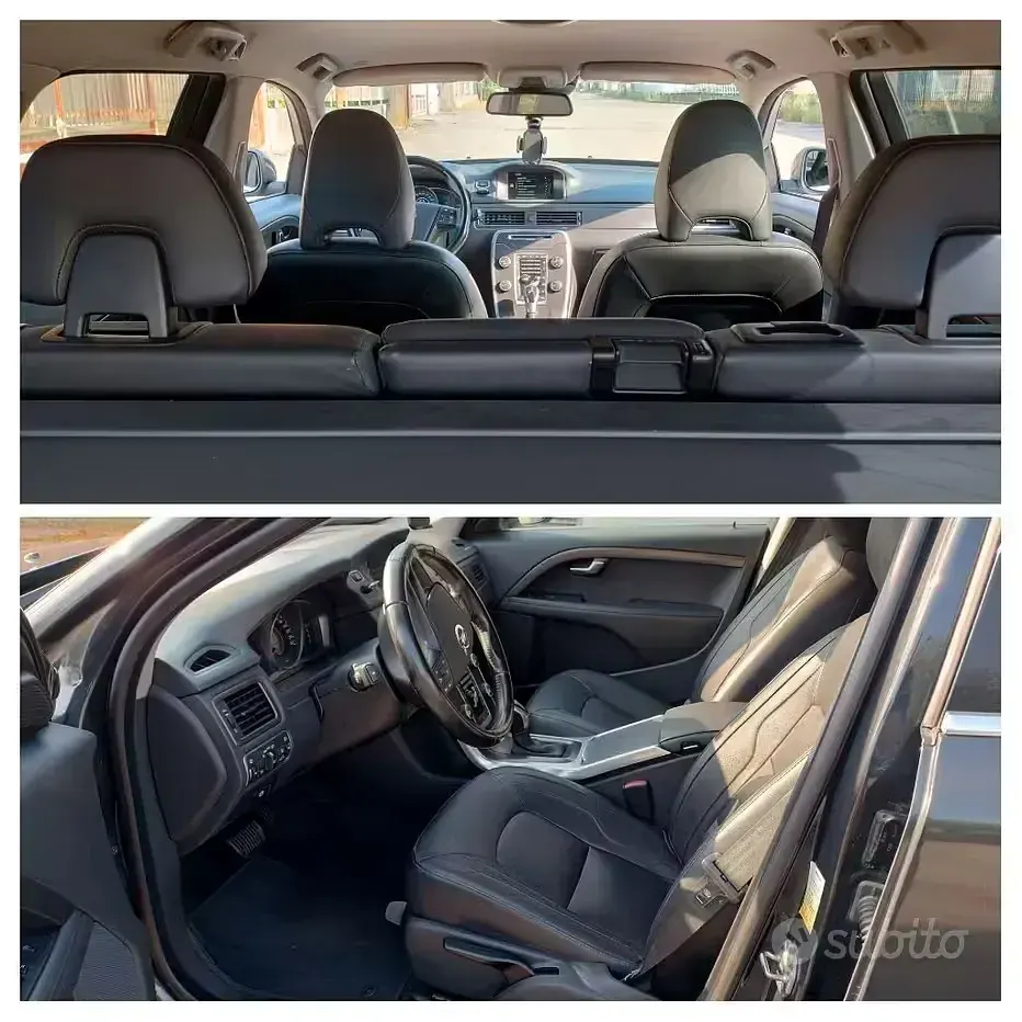 Usata Volvo V70 136 CV (100 kW) 2015 Nero Station wagon