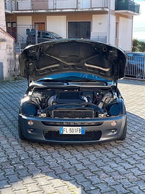 Usata Mini Cooper S 163 CV (119 kW) 2003 Grigio Utilitaria