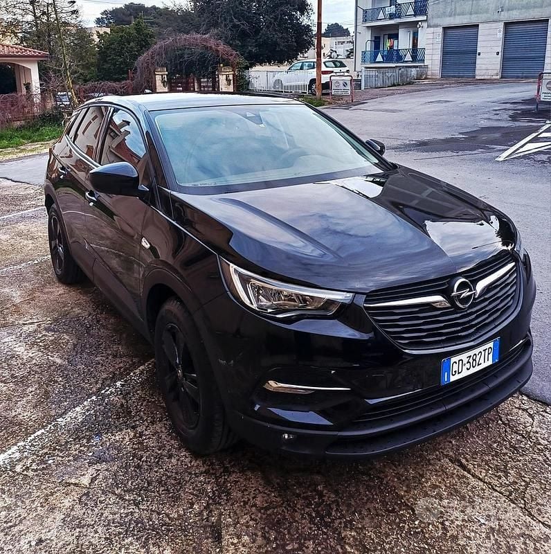 Usata Opel Grandland X 130 CV (95 kW) 2020 Nero SUV
