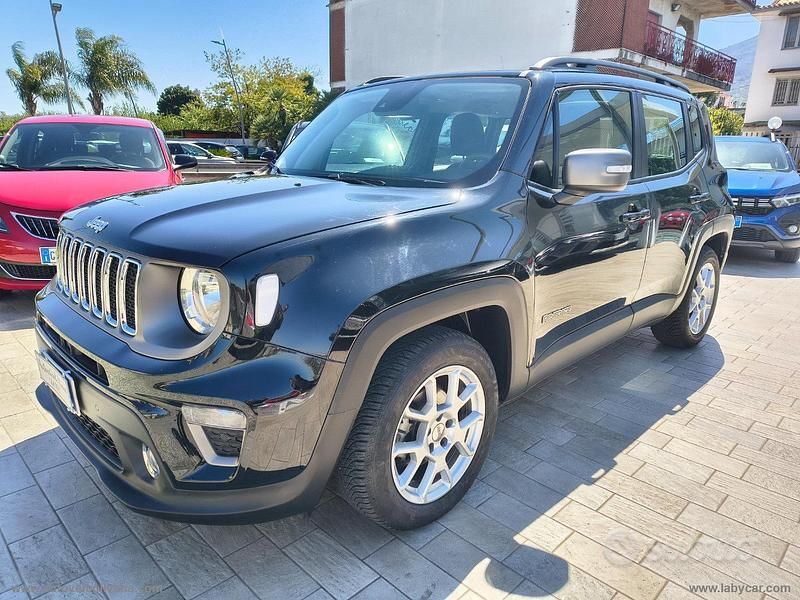 Usata Jeep Renegade Limited 131 CV (96 kW) 2021 Nero SUV