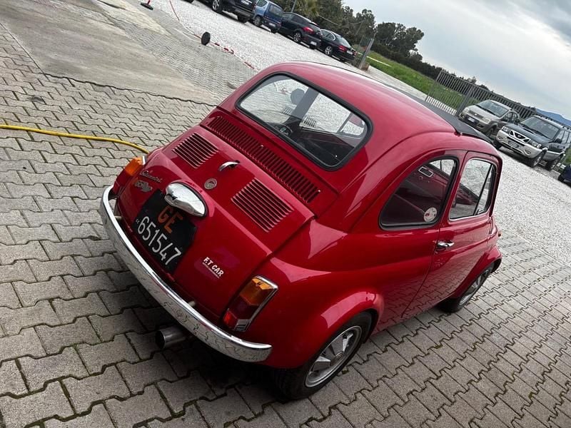 Usata Fiat 500 35 CV (25 kW) 1970 Rosso Utilitaria