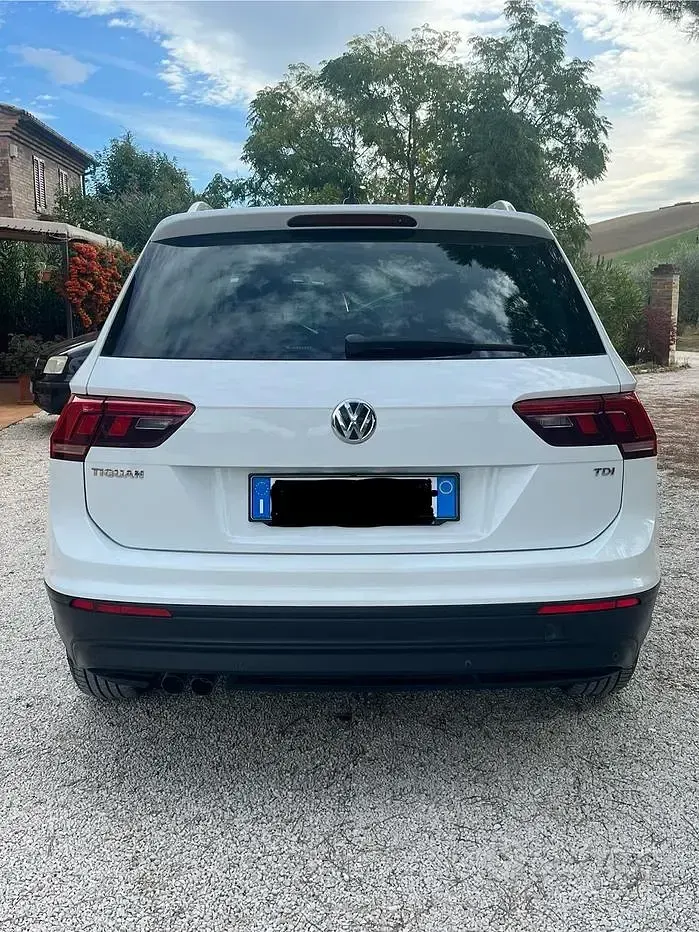 Usata VW Tiguan 116 CV (85 kW) 2017 Bianco SUV