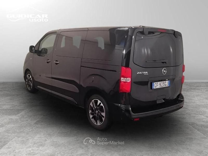 Usata Opel Zafira Life Edition 120 CV (88 kW) 2021 Nero Monovolume
