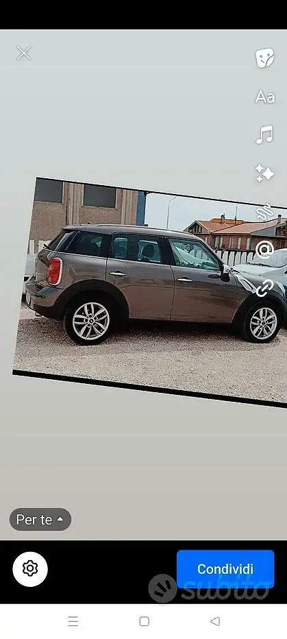 Usata Mini Cooper 111 CV (81 kW) 2011 Utilitaria