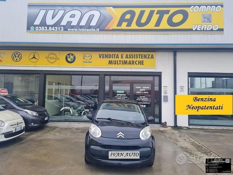 Usata Citroën C1 68 CV (50 kW) 2008 Nero Utilitaria