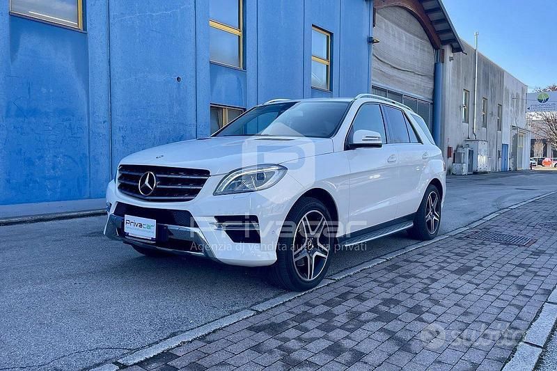 Usata Mercedes ML250 Premium 204 CV (150 kW) 2015 Bianco SUV