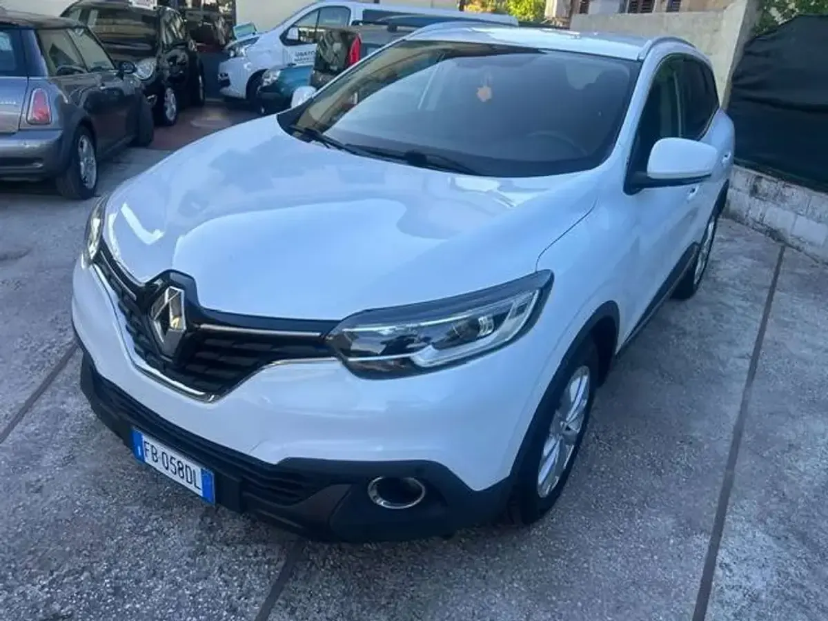 Usata Renault Kadjar Intens 110 CV (80 kW) 2015 Bianco SUV