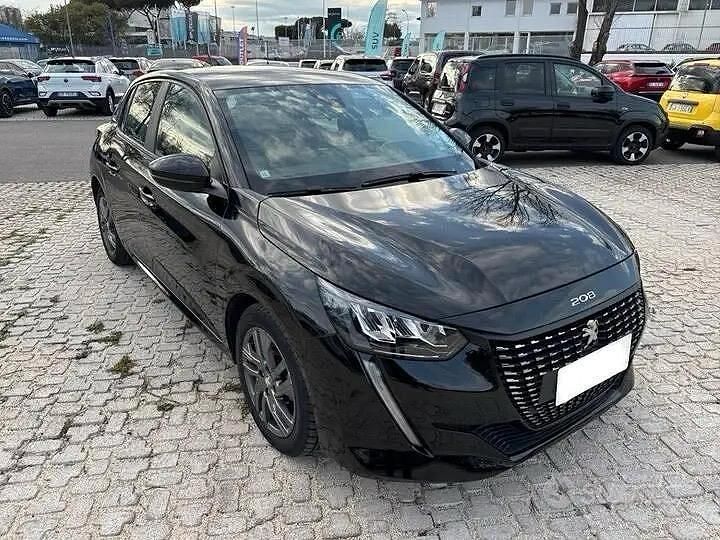 Nero Usata 2022 Peugeot 208 Active Due volumi | 12.949 € (Buon prezzo) - Immagine 1/4