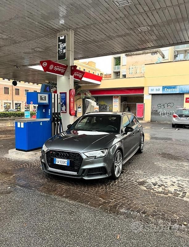 Usata Audi A3 Sport 184 CV (135 kW) 2019 Grigio Berlina