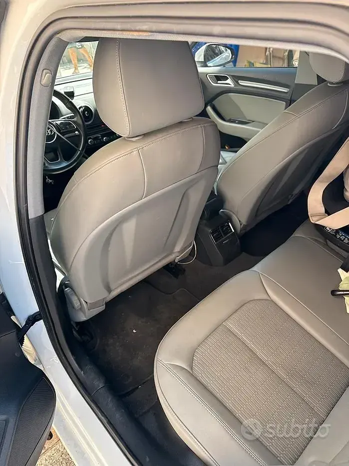 Usata Audi A3 116 CV (85 kW) 2019 Bianco Berlina