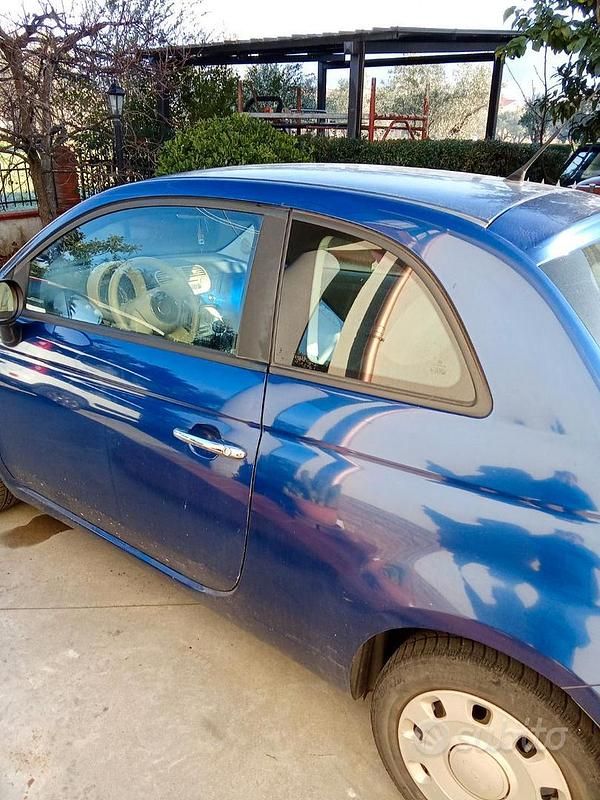 Usata Fiat 500 2009 Blu Utilitaria