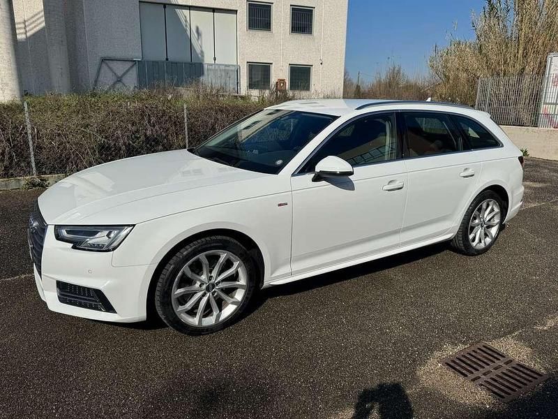Usata Audi A4 S-Line 122 CV (89 kW) 2017 Bianco Station wagon
