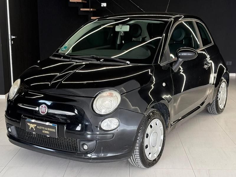 Usata Fiat 500 Lounge 75 CV (55 kW) 2009 Nero Cabrio