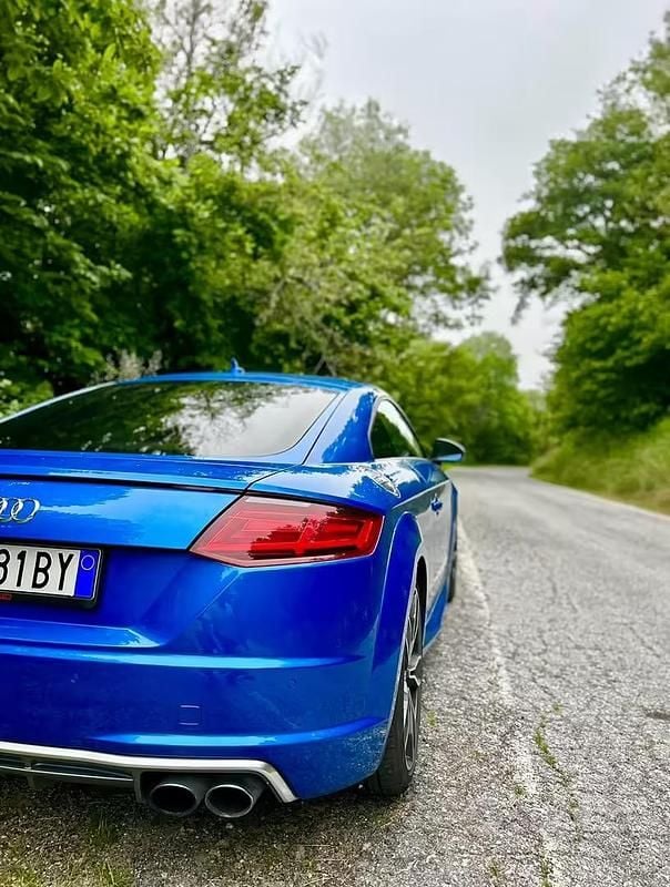 Usata Audi TTS Ambiente 310 CV (228 kW) 2016 Blu Coupé