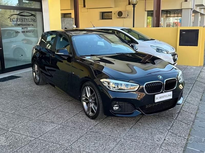 Usata BMW 114 M Sport 95 CV (69 kW) 2017 Nero Utilitaria