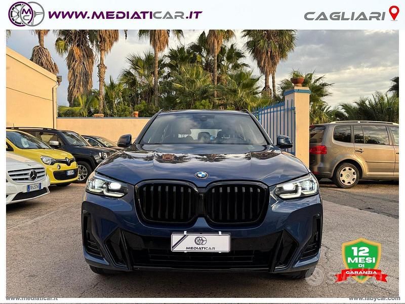 Usata BMW X3 M Sport 190 CV (139 kW) 2022 Blu SUV