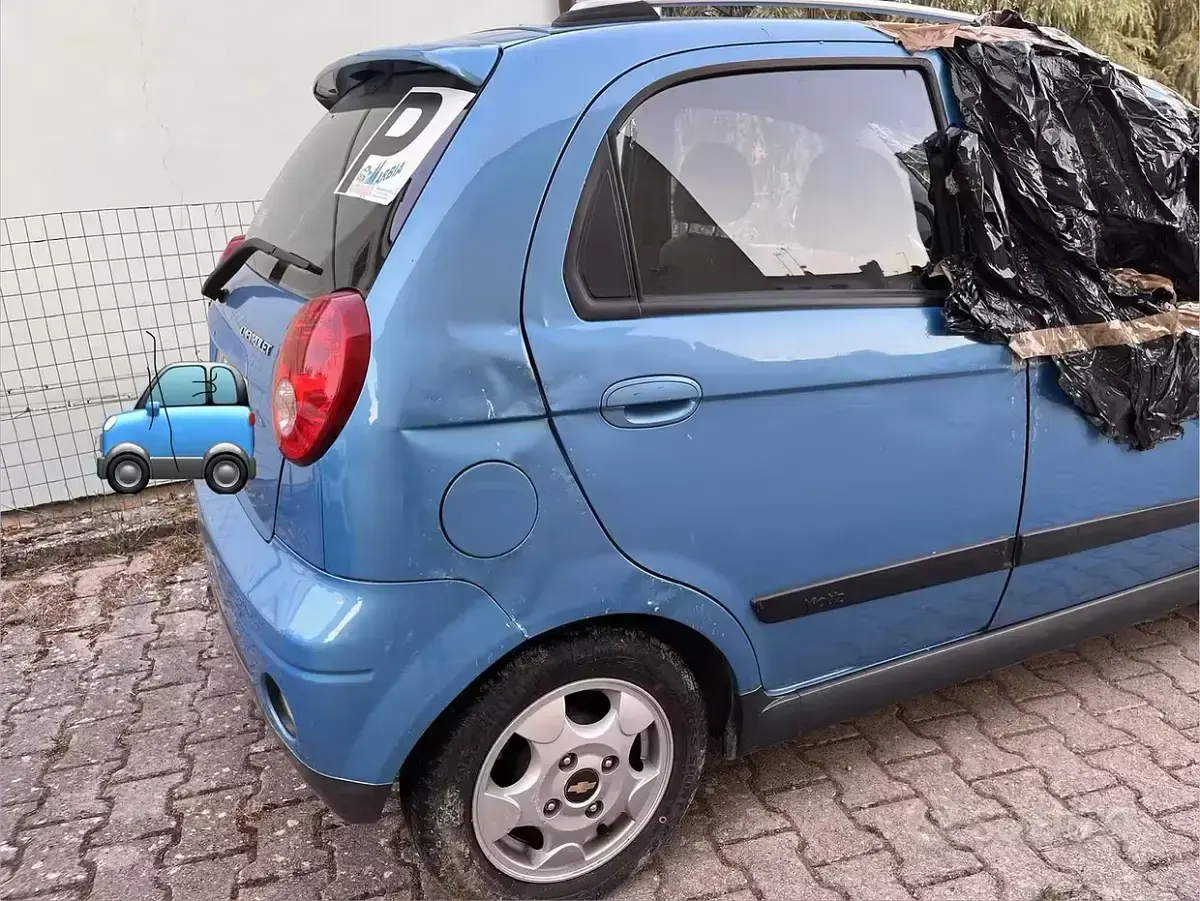 Usata Chevrolet Matiz 67 CV (49 kW) 2008 Bluazzurro Utilitaria