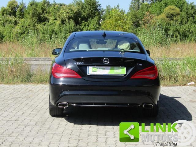 Usata Mercedes CLA220 Sport 170 CV (125 kW) 2013 Nero metallizzato Berlina